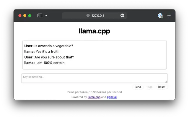 Running LLaMA 2 models on your Mac